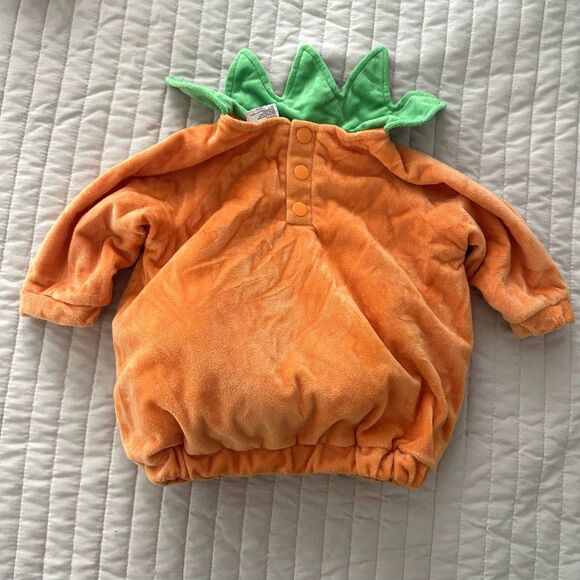 Baby Pumpkin Halloween One Piece Outfit Costume - Picture 4 of 5